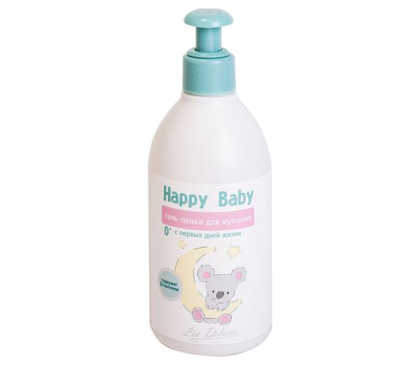 Bathing gel-foam for children "Happy baby" (300 g) (10643787)